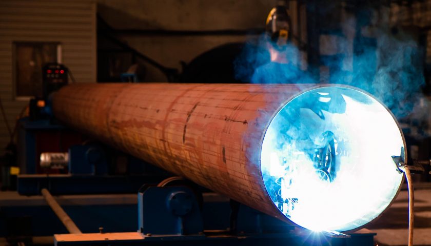 Welding and production of steel pipelines